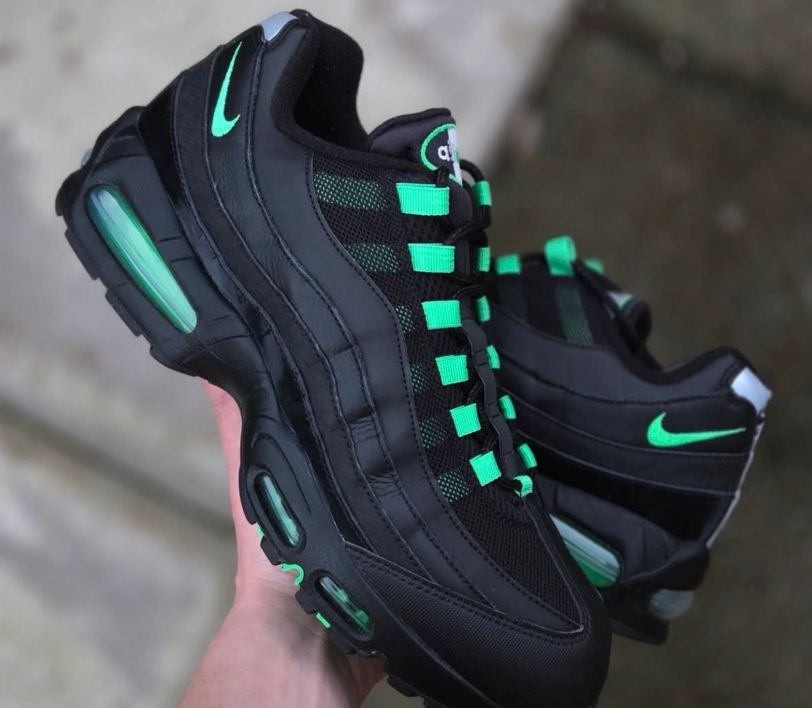 Nike-Air Max 95, Green Shock