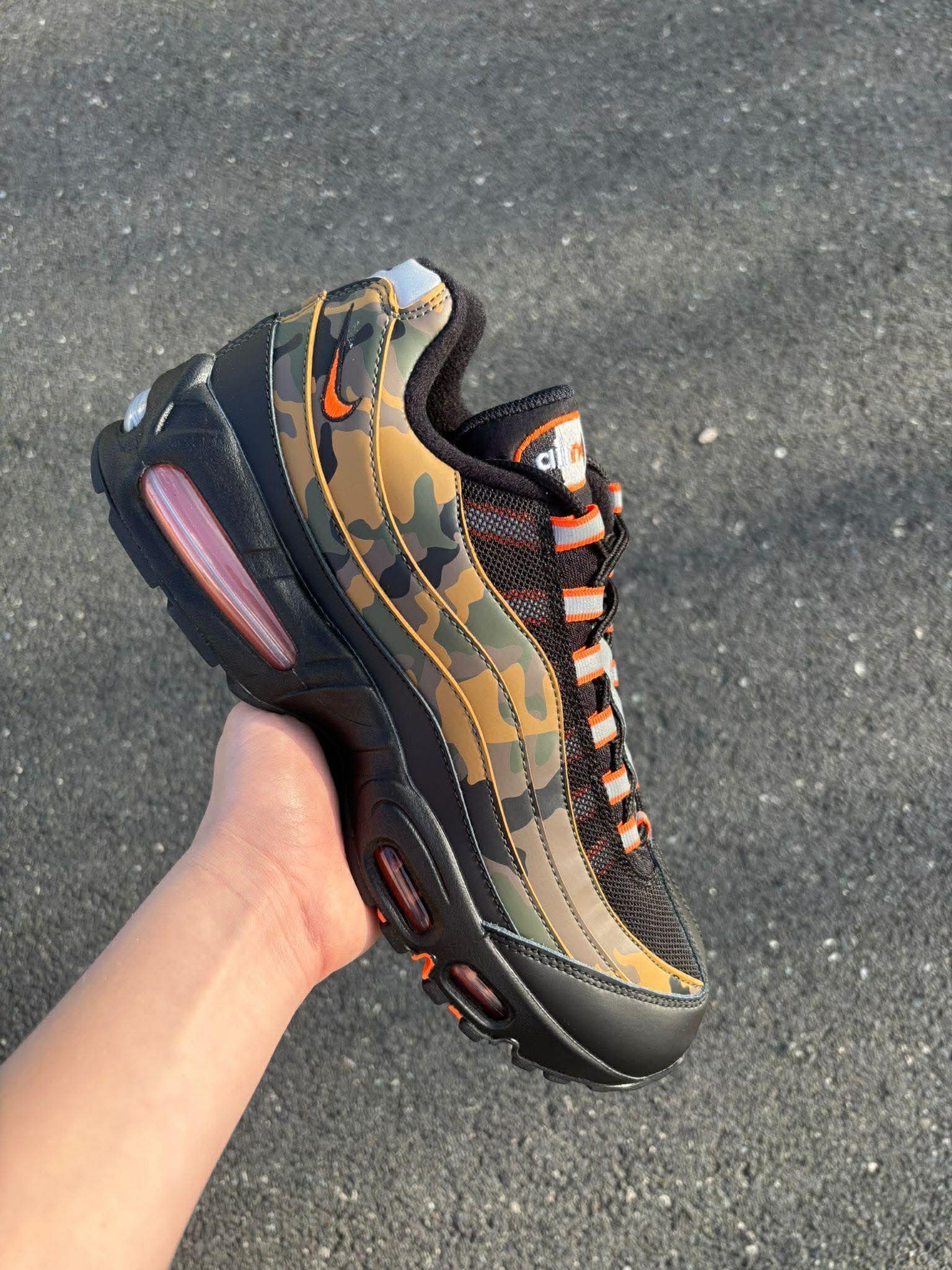 Nike-Air Max 95, Orange Camo