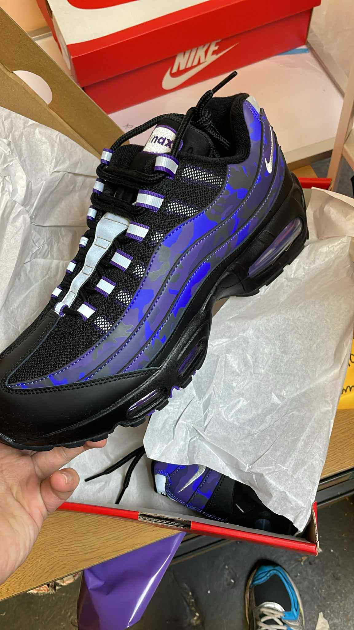 Nike-Air max 95, Purple camo